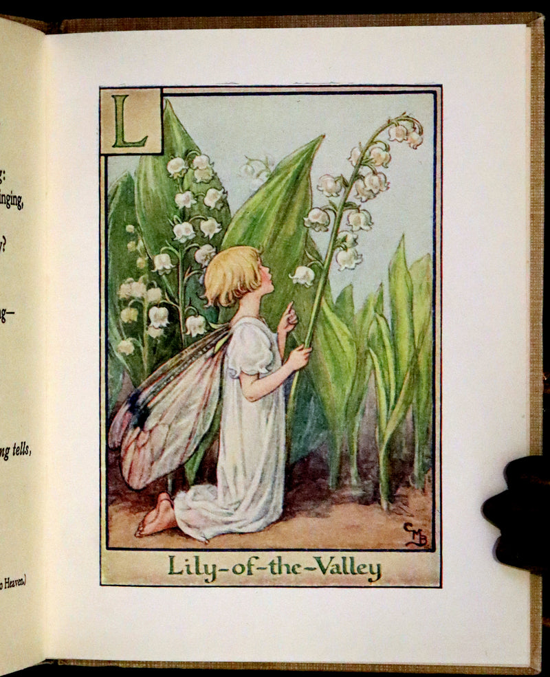 1955 Rare Book -  A Flower Fairy Alphabet (Flower Fairies) by Cicely Mary Barker.