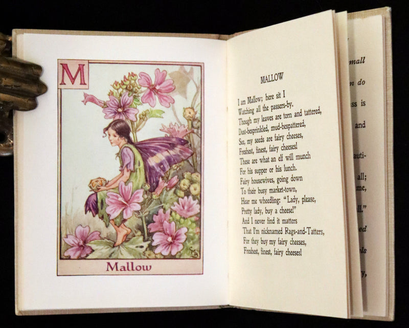 1955 Rare Book -  A Flower Fairy Alphabet (Flower Fairies) by Cicely Mary Barker.