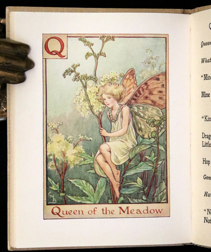 1955 Rare Book -  A Flower Fairy Alphabet (Flower Fairies) by Cicely Mary Barker.
