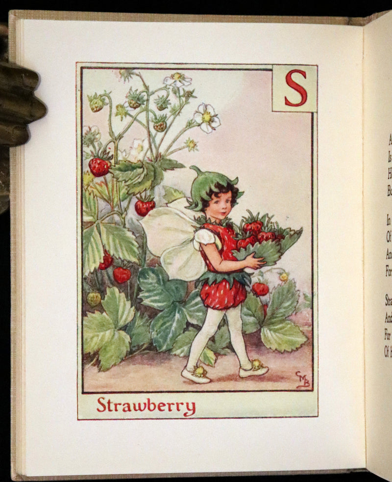 1955 Rare Book -  A Flower Fairy Alphabet (Flower Fairies) by Cicely Mary Barker.
