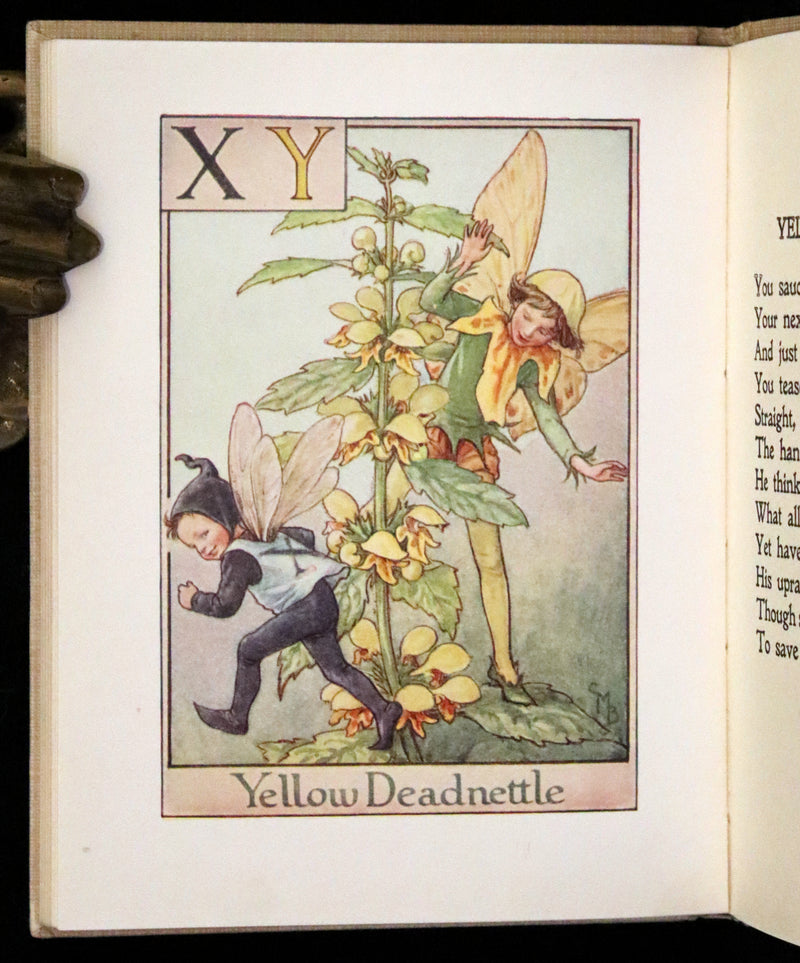 1955 Rare Book -  A Flower Fairy Alphabet (Flower Fairies) by Cicely Mary Barker.