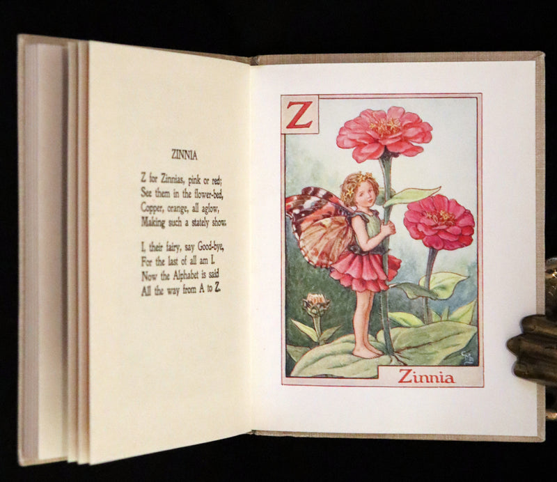 1955 Rare Book -  A Flower Fairy Alphabet (Flower Fairies) by Cicely Mary Barker.