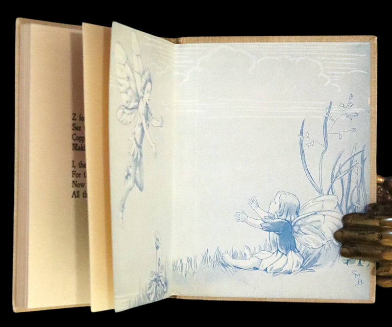1955 Rare Book -  A Flower Fairy Alphabet (Flower Fairies) by Cicely Mary Barker.