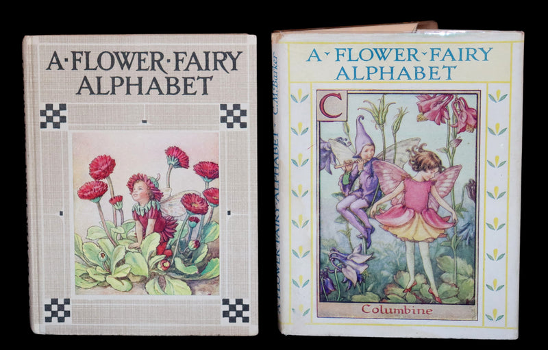 1955 Rare Book -  A Flower Fairy Alphabet (Flower Fairies) by Cicely Mary Barker.