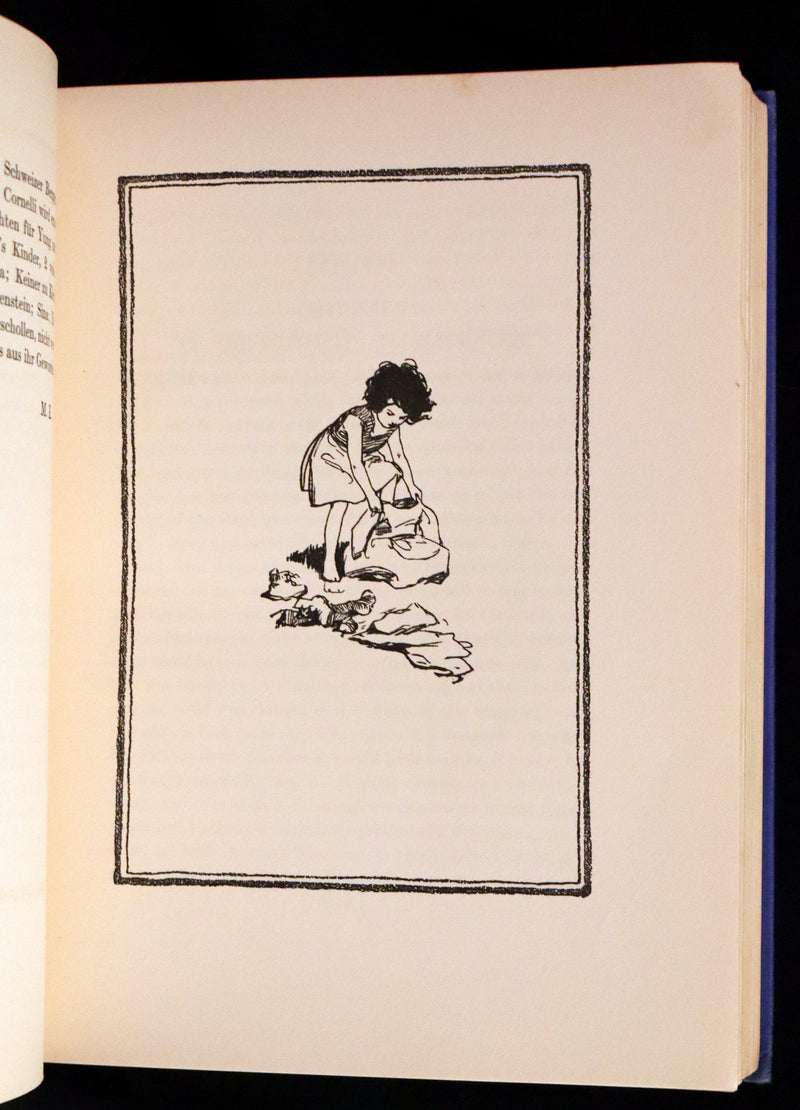 1922 Rare Book - HEIDI by Johanna Spyri illustrated in color by Jessie Willcox Smith.