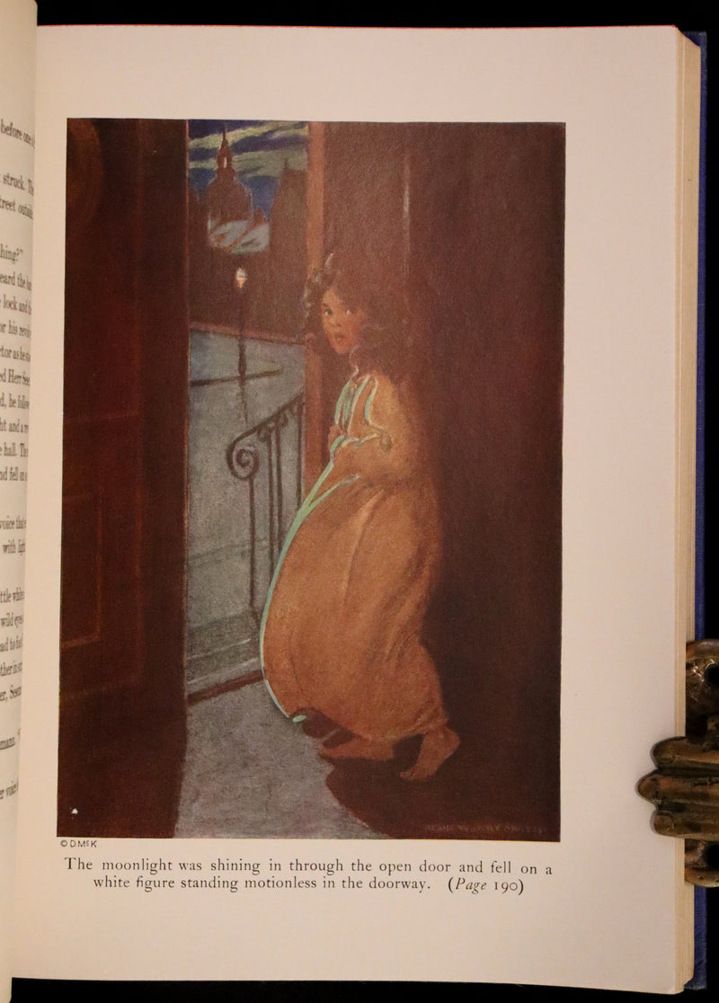1922 Rare Book - HEIDI by Johanna Spyri illustrated in color by Jessie Willcox Smith.
