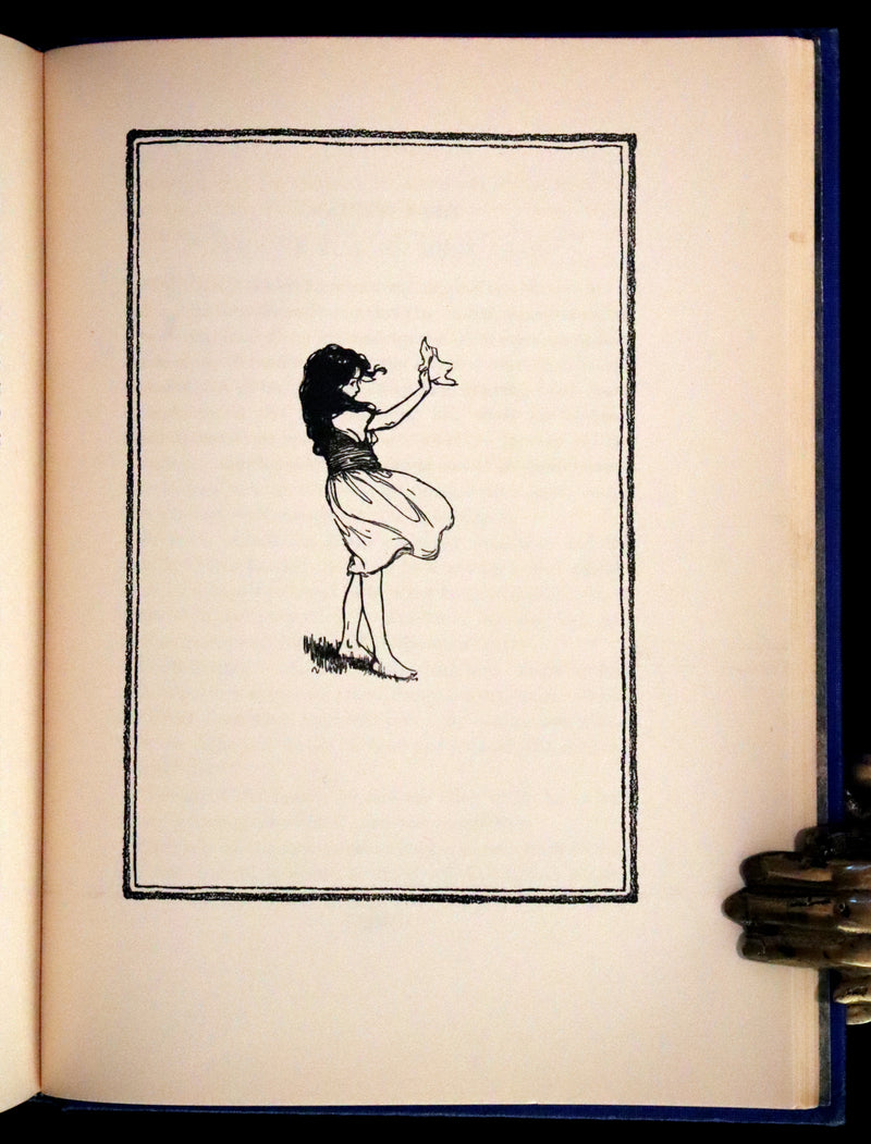 1922 Rare Book - HEIDI by Johanna Spyri illustrated in color by Jessie Willcox Smith.