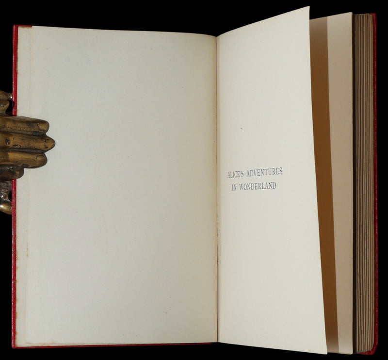 1907 First Edition of the Miniature Edition - Alice’s Adventures in Wonderland
