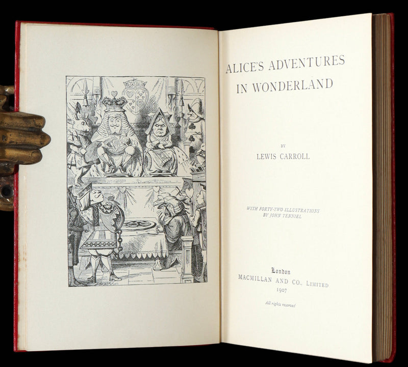 1907 First Edition of the Miniature Edition - Alice’s Adventures in Wonderland