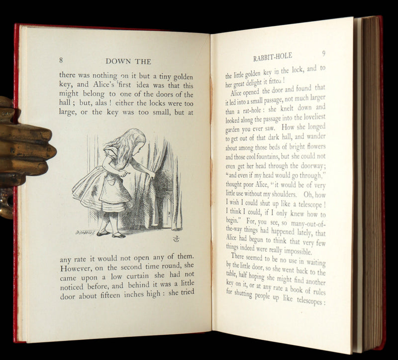 1907 First Edition of the Miniature Edition - Alice’s Adventures in Wonderland