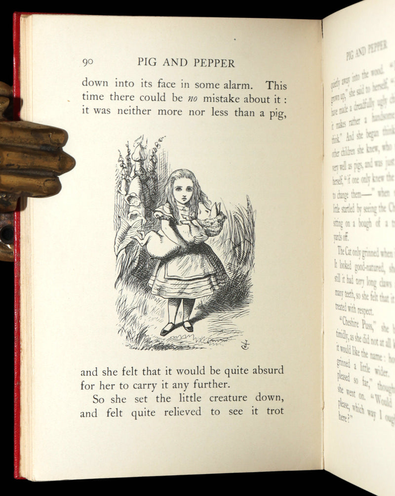 1907 First Edition of the Miniature Edition - Alice’s Adventures in Wonderland