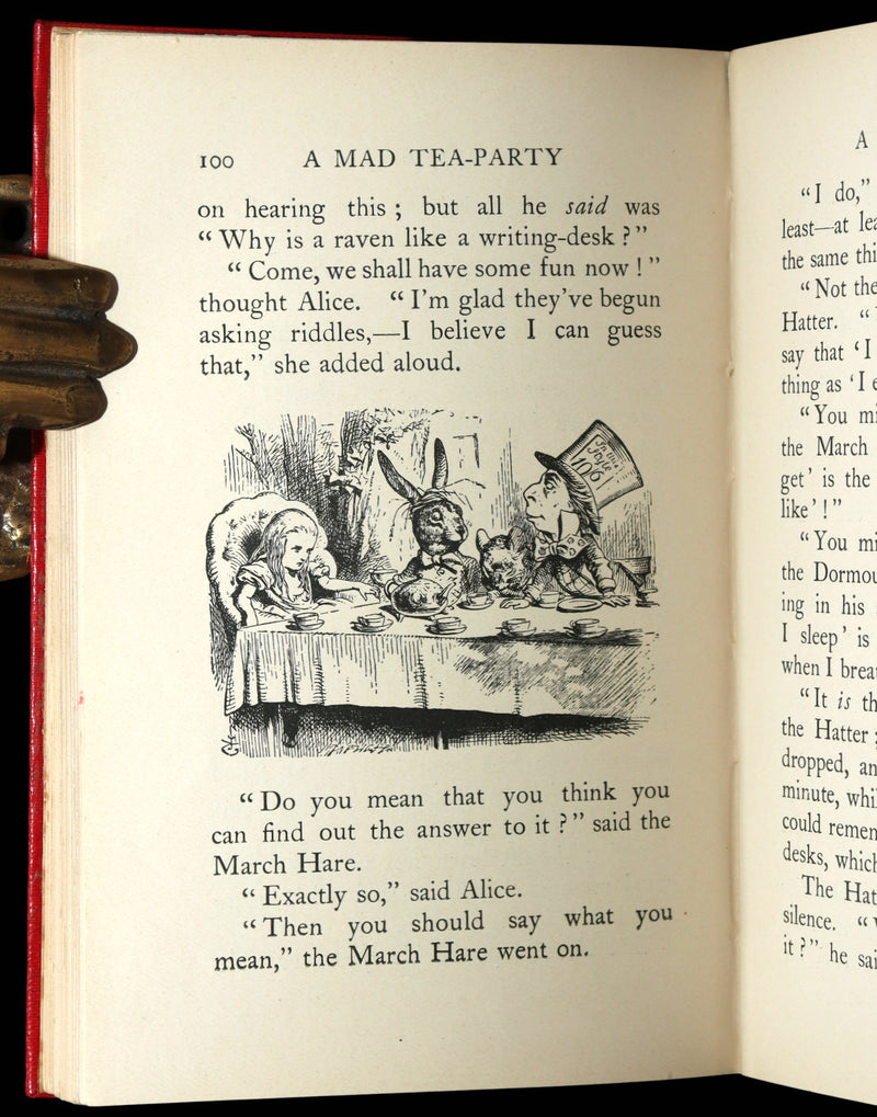 1907 First Edition of the Miniature Edition - Alice’s Adventures in Wonderland