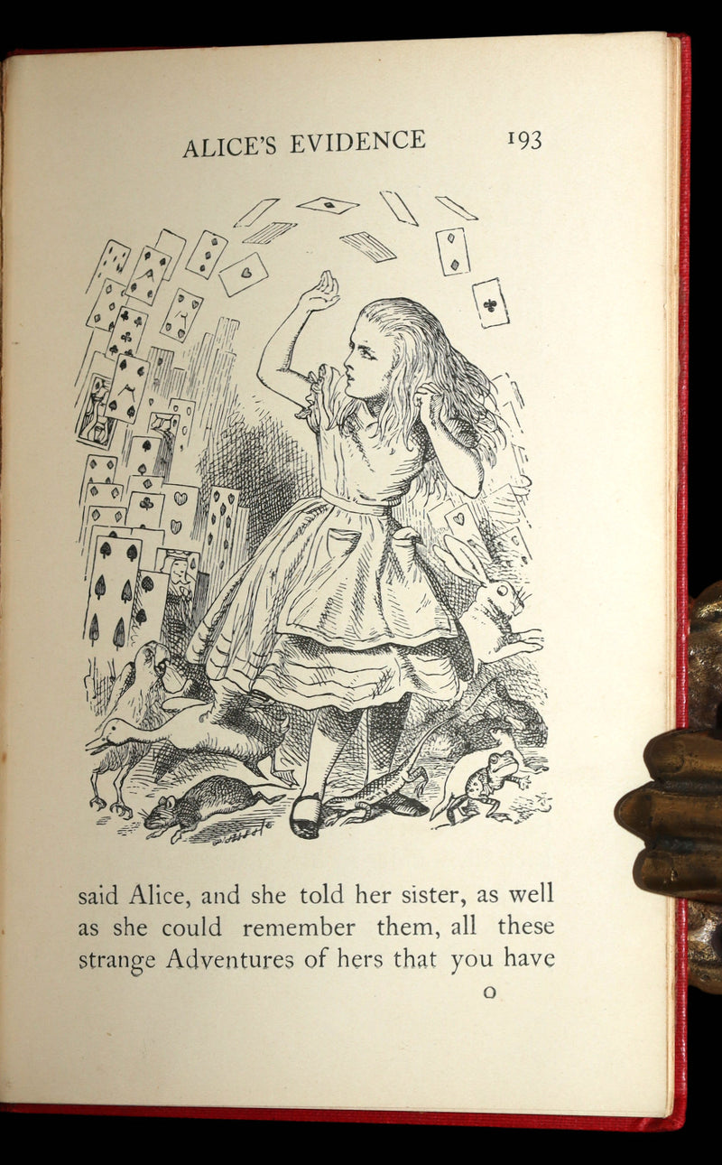 1907 First Edition of the Miniature Edition - Alice’s Adventures in Wonderland