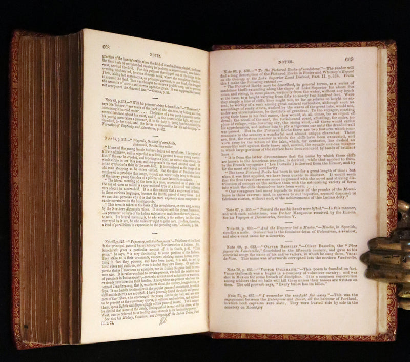 1862 Rare Victorian Book - The Poetical Works of Longfellow Illustrated by Sir John Gilbert.