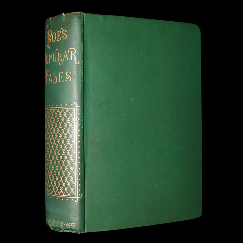 1891 Rare Victorian Edition - The Popular Tales of Edgar Allan Poe