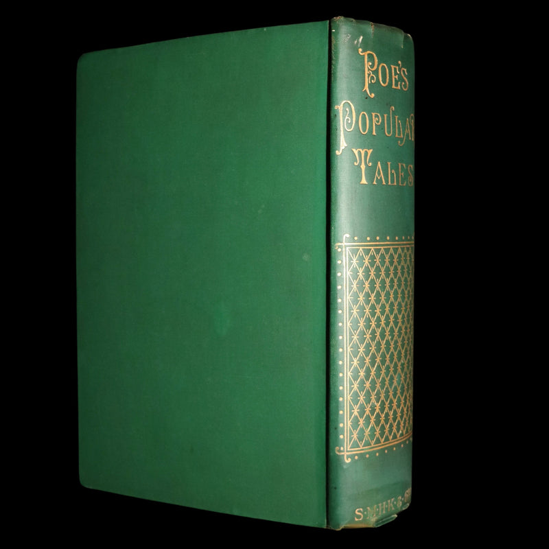 1891 Rare Victorian Edition - The Popular Tales of Edgar Allan Poe