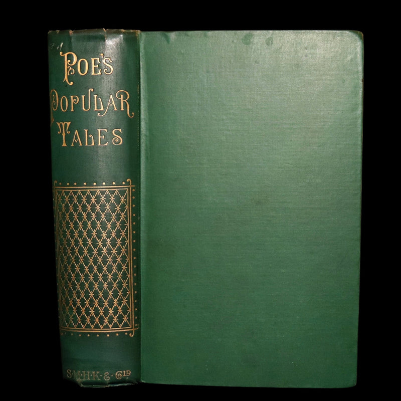 1891 Rare Victorian Edition - The Popular Tales of Edgar Allan Poe