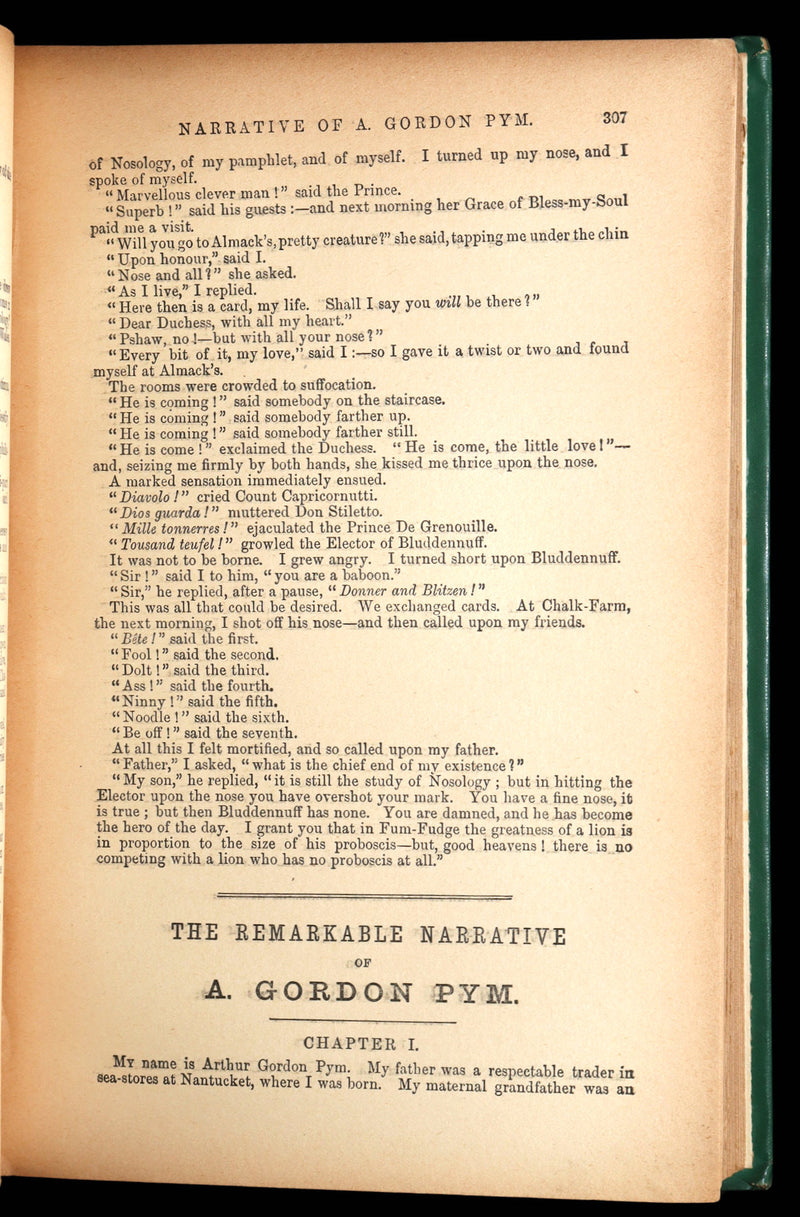 1891 Rare Victorian Edition - The Popular Tales of Edgar Allan Poe