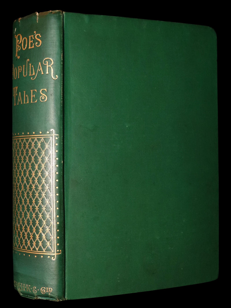 1891 Rare Victorian Edition - The Popular Tales of Edgar Allan Poe