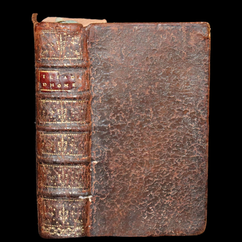 1682 Scarce French Edition illustrated by Schoonebeek - L'Iliade d'Homère. The ILIAD of HOMER.