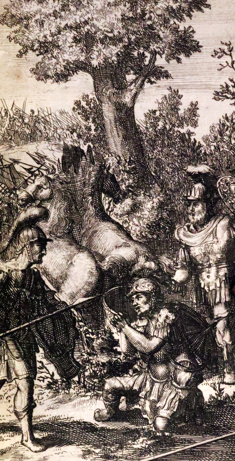 1682 Scarce French Edition illustrated by Schoonebeek - L'Iliade d'Homère. The ILIAD of HOMER.