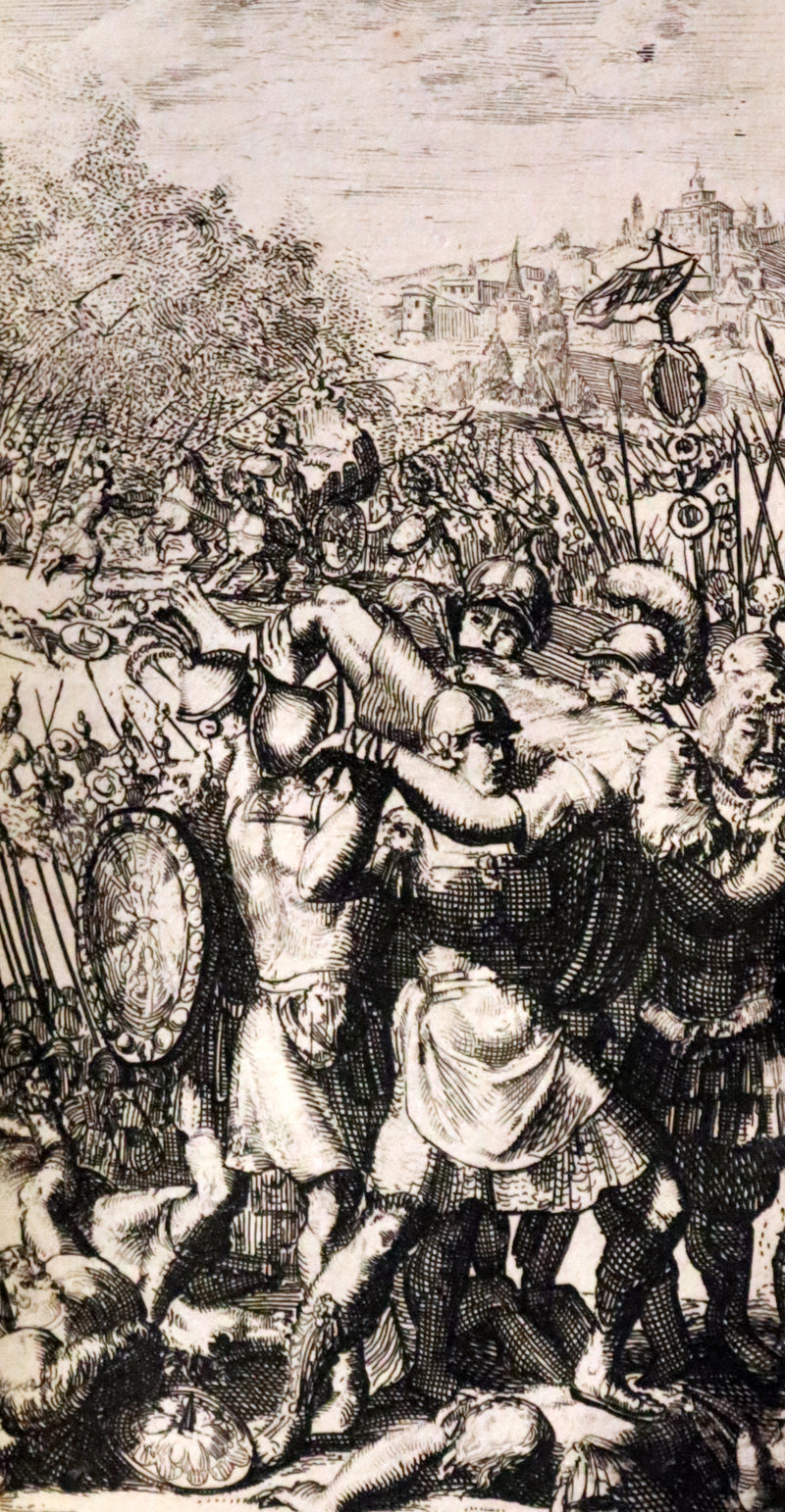 1682 Scarce French Edition illustrated by Schoonebeek - L'Iliade d'Homère. The ILIAD of HOMER.