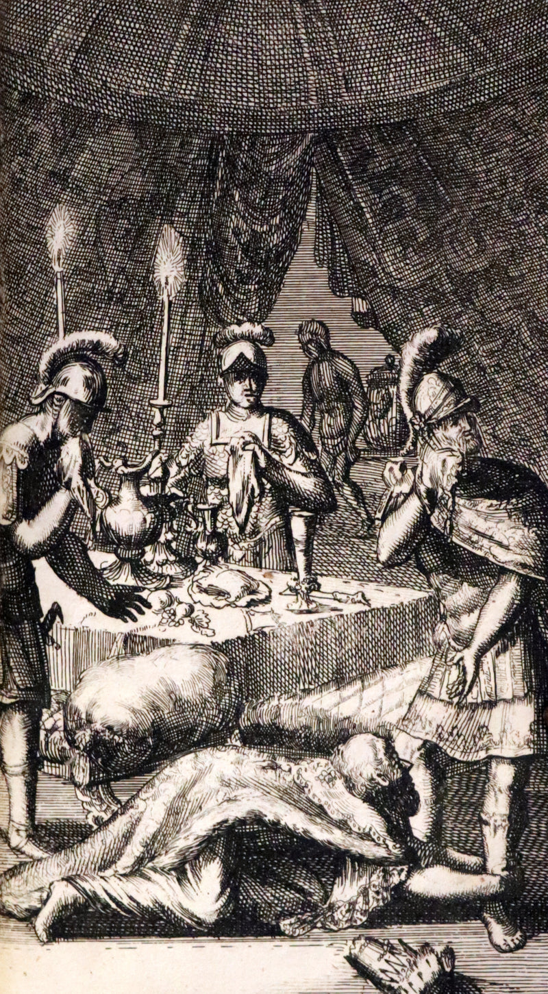 1682 Scarce French Edition illustrated by Schoonebeek - L'Iliade d'Homère. The ILIAD of HOMER.