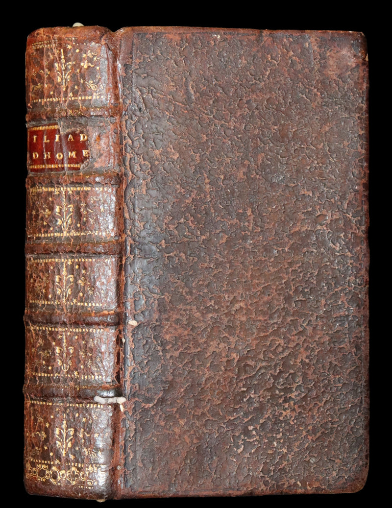 1682 Scarce French Edition illustrated by Schoonebeek - L'Iliade d'Homère. The ILIAD of HOMER.