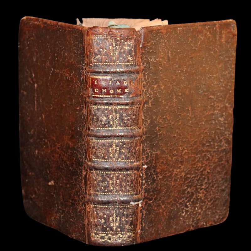 1682 Scarce French Edition illustrated by Schoonebeek - L'Iliade d'Homère. The ILIAD of HOMER.