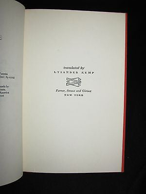 1965 - Carlos Fuentes -  Aura by Mexican novelist Carlos Fuentes - First Edition