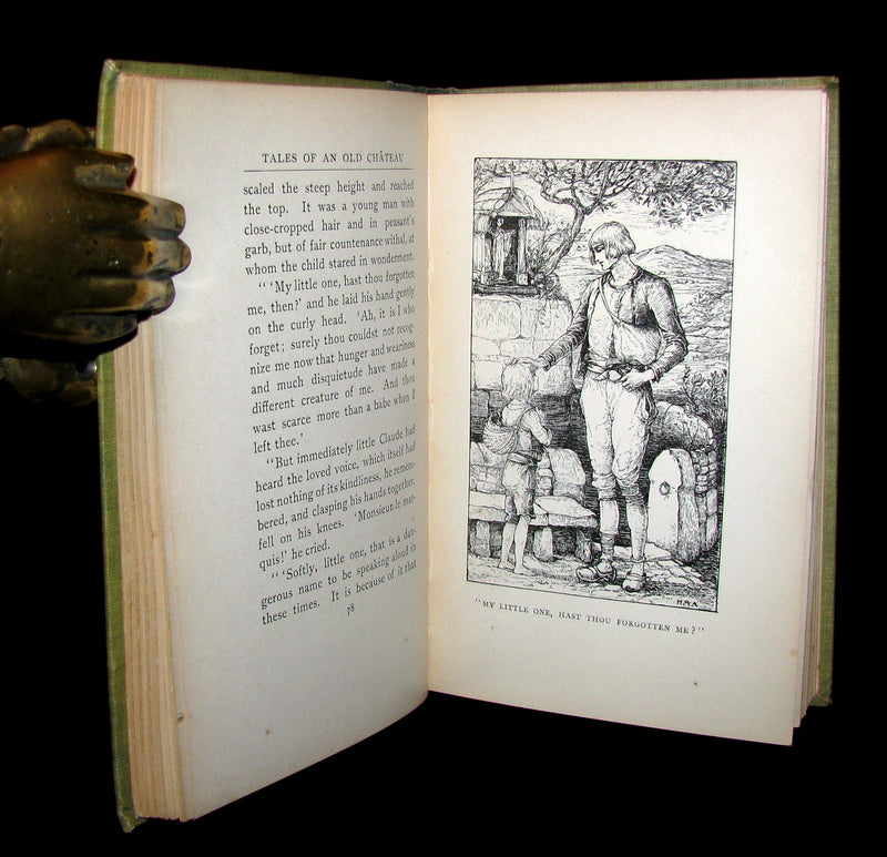 1899 Rare Book - Tales of an Old Chateau illustrated by Helen Maitland Armstrong