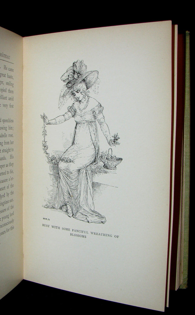 1899 Rare Book - Tales of an Old Chateau illustrated by Helen Maitland Armstrong