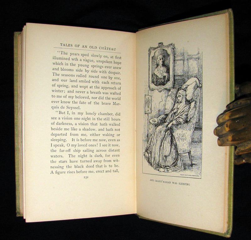 1899 Rare Book - Tales of an Old Chateau illustrated by Helen Maitland Armstrong