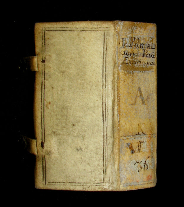 1640 Rare Book with clasps - The Spiritual Exercises taught by Saint Ignatius of Loyola