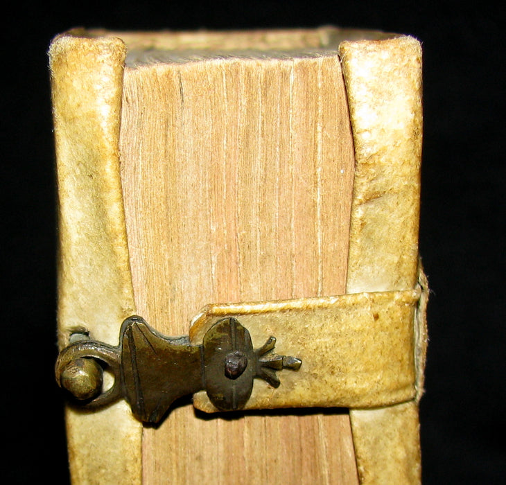 1640 Rare Book with clasps - The Spiritual Exercises taught by Saint Ignatius of Loyola