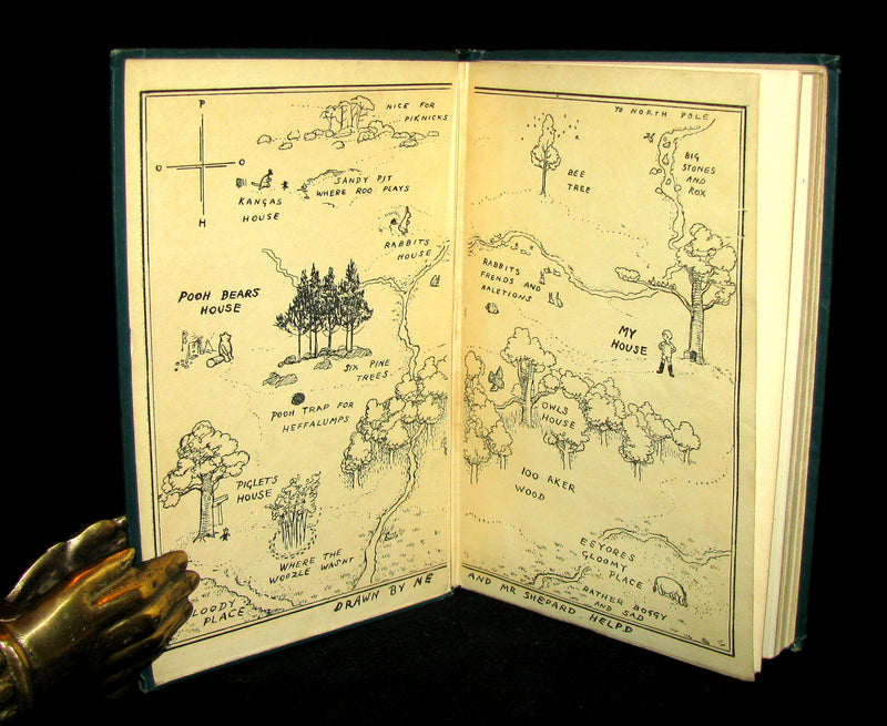 1926  First UK Edition - A. A. Milne & Ernest H. Shepard -  WINNIE-THE-POOH