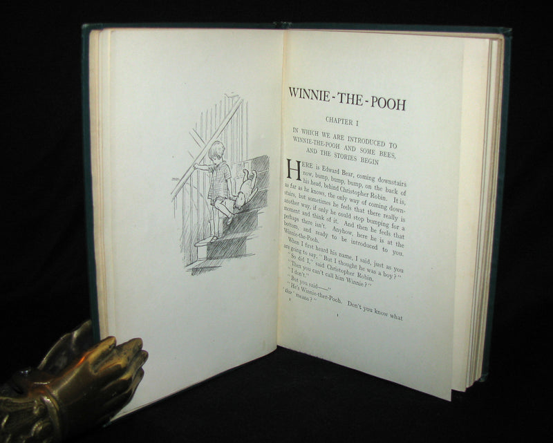 1926  First UK Edition - A. A. Milne & Ernest H. Shepard -  WINNIE-THE-POOH