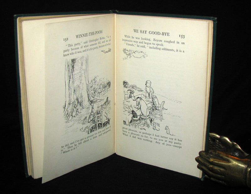 1926  First UK Edition - A. A. Milne & Ernest H. Shepard -  WINNIE-THE-POOH