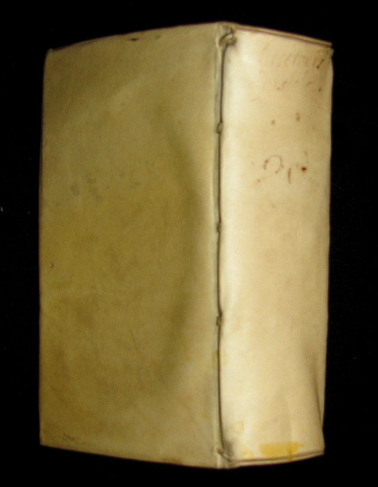 1642 Scarce Latin vellum Book - Letters of Cicero to his friend Atticus - Epistolae ad Atticum