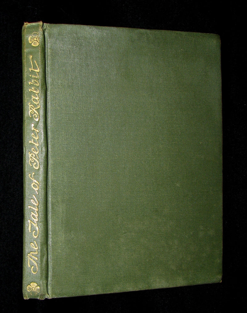 1907 Scarce First Deluxe binding of THE TALE OF PETER RABBIT by Beatrix Potter
