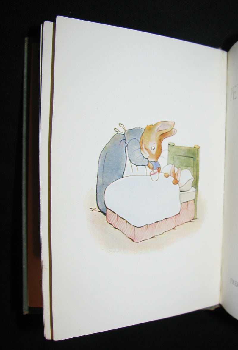 1907 Scarce First Deluxe binding of THE TALE OF PETER RABBIT by Beatrix Potter
