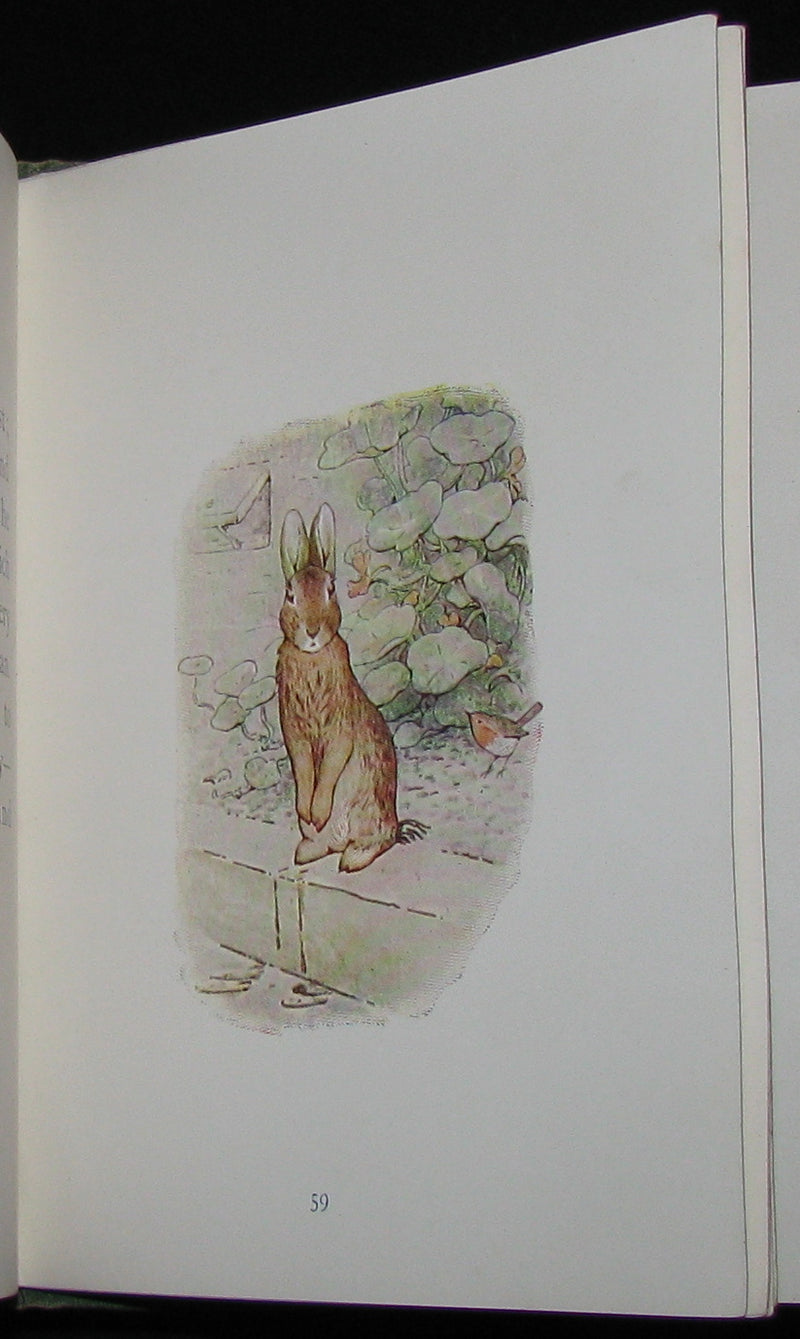 1907 Scarce First Deluxe binding of THE TALE OF PETER RABBIT by Beatrix Potter