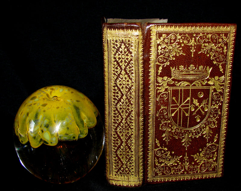 1669 Scarce ROSPIGLIOSI BINDERY WORK - IL CHRISTIANO INTERIORE & with LA FILOSOFIA DEL VERO CHRISTIANO