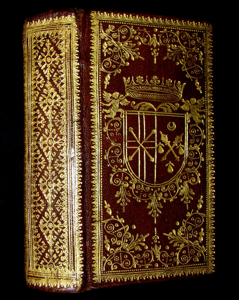 1669 Scarce ROSPIGLIOSI BINDERY WORK - IL CHRISTIANO INTERIORE & with LA FILOSOFIA DEL VERO CHRISTIANO