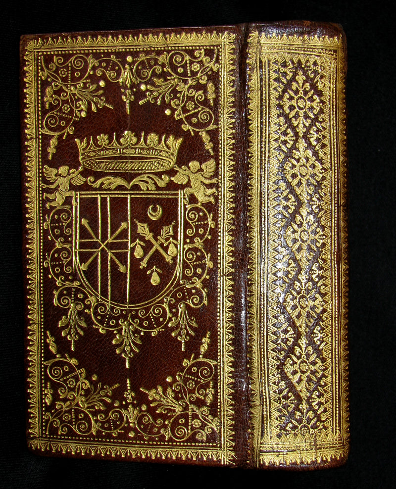 1669 Scarce ROSPIGLIOSI BINDERY WORK - IL CHRISTIANO INTERIORE & with LA FILOSOFIA DEL VERO CHRISTIANO