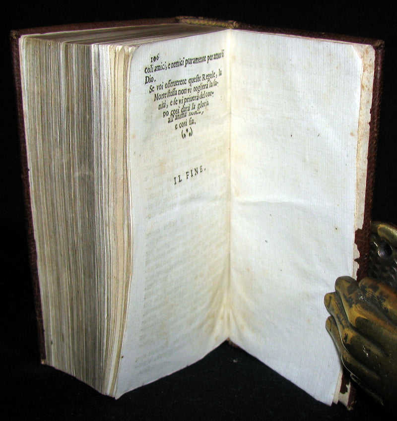 1669 Scarce ROSPIGLIOSI BINDERY WORK - IL CHRISTIANO INTERIORE & with LA FILOSOFIA DEL VERO CHRISTIANO