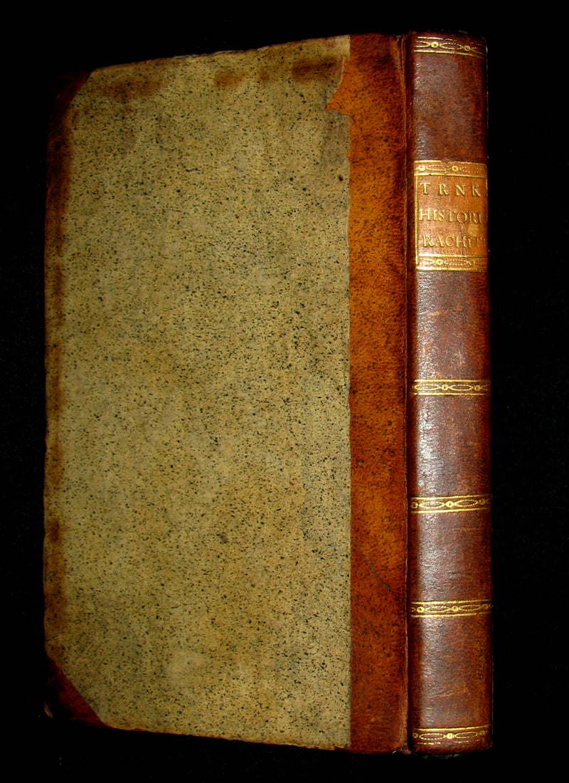 1787 Rare Medical 1stED Book on RICKETS - HISTORIA RACHITIDIS by Trnka de Krzowitz