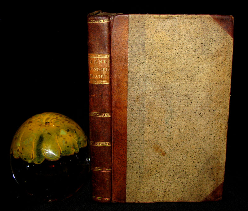 1787 Rare Medical 1stED Book on RICKETS - HISTORIA RACHITIDIS by Trnka de Krzowitz