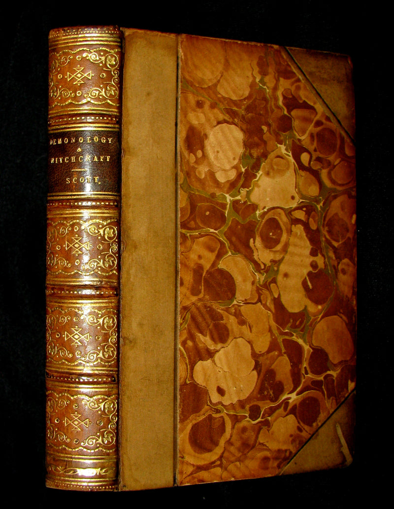 1830 1stED Walter Scott - Letters on Demonology & Witchcraft - WITCHES & FAIRIES