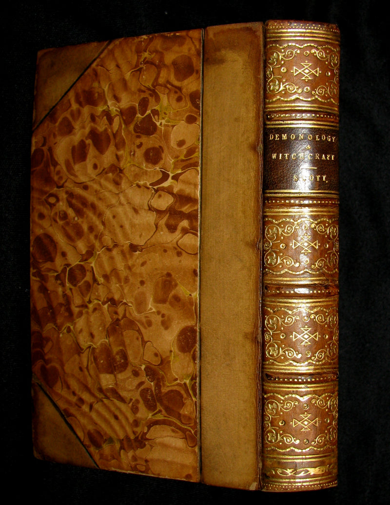 1830 1stED Walter Scott - Letters on Demonology & Witchcraft - WITCHES & FAIRIES